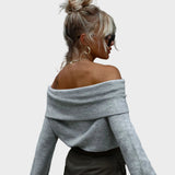 Welma | Πουλόβερ Dreamworld με Έξω τους Ώμους