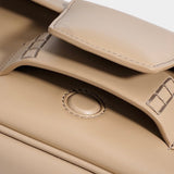 Ismene | Μινιμαλιστική τσάντα με πτυσσόμενο καπάκι