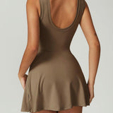 Lemilla™ Φόρεμα Τένις με Ψηλό Λαιμό