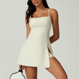 Lemilla™ Φόρεμα Τένις με Σκίσιμο στο Τελείωμα