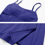 Lemilla™ Φόρεμα Τένις με Σκίσιμο στο Τελείωμα