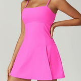 Lemilla™ Φόρεμα Τένις με Σκίσιμο στο Τελείωμα