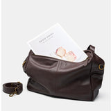 Adriani | Ρετρό γνήσια δερμάτινη μαλακή μινιμαλιστική τσάντα για καθημερινή χρήση