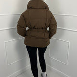 Karyl - Κοντό μπουφάν με ζώνη και τσέπες