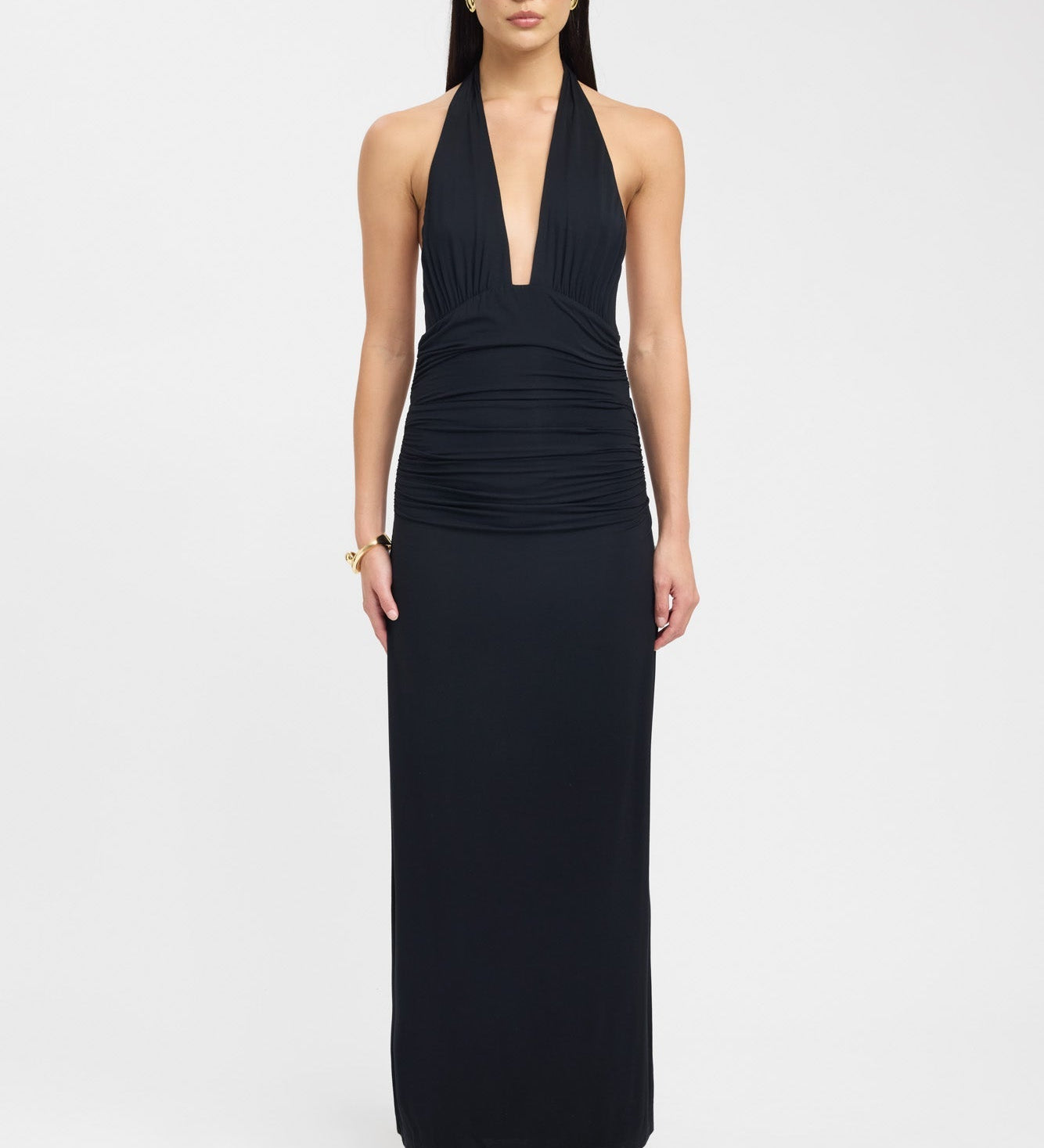 Sariah - Κομψό Μάξι Φόρεμα Halter