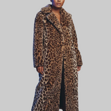 Aurelia Παλτό από Ψεύτικη Γούνα Λεοπάρ
