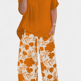 Aivy Φλοράλ Σετ Δύο Τεμαχίων με Χαλαρή Αίσθηση