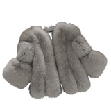 Στέλλα μπουφάν από ψεύτικη γούνα