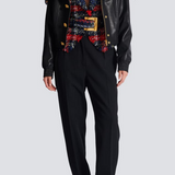 Marcea - Ζακέτα Tweed με Καρό Σχέδιο και Ζώνη (Belted Plaid Tweed Jacket)