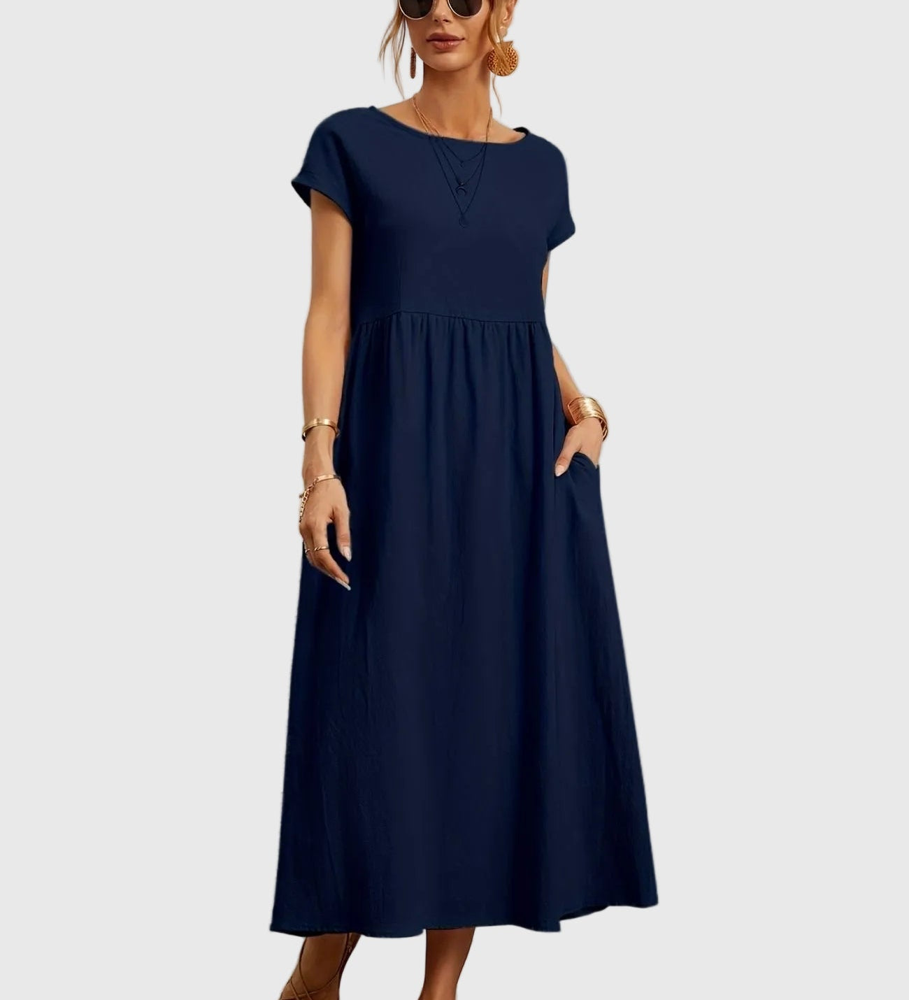 Καλλιρρόη - Κομψό Ελαφρύ Φόρεμα