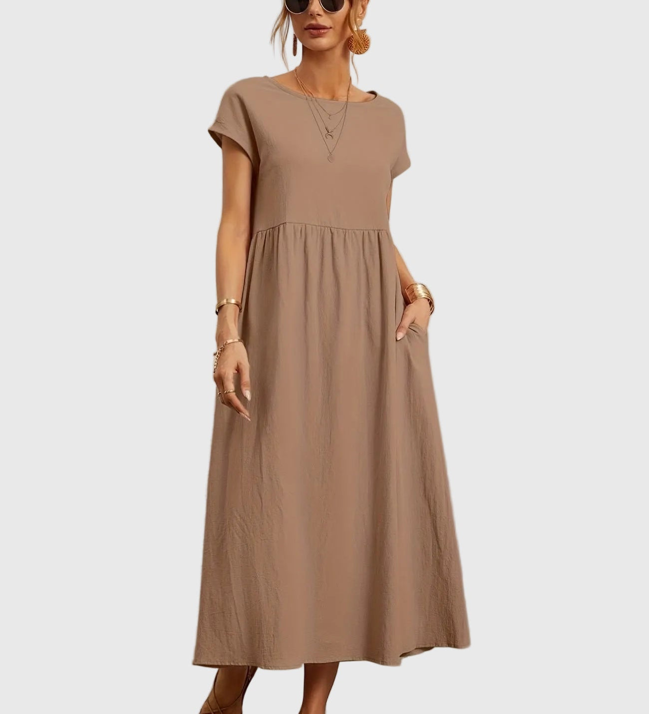 Καλλιρρόη - Κομψό Ελαφρύ Φόρεμα