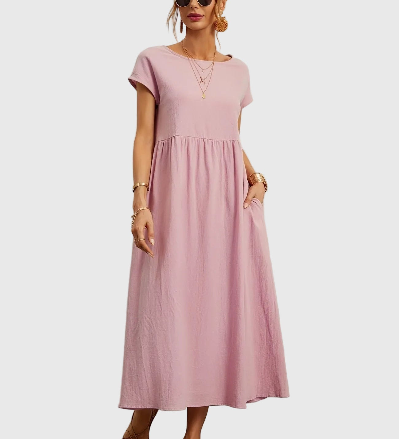 Καλλιρρόη - Κομψό Ελαφρύ Φόρεμα