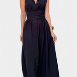 Meryl Πουκαμισοφόρεμα με Κουμπιά και Ρυθμιζόμενη Ζώνη