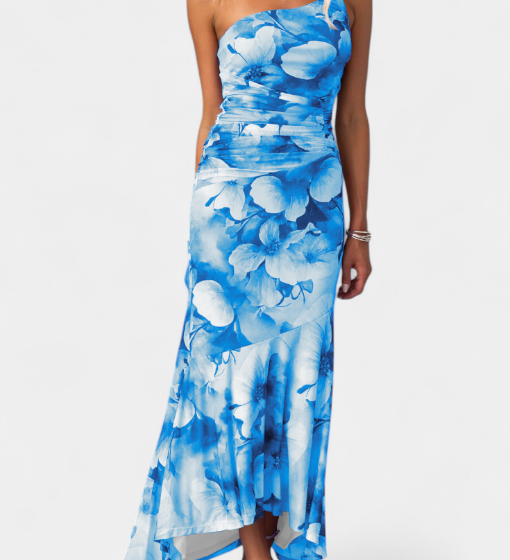 Abigail Μακρυμάνικο Φλοράλ Φόρεμα