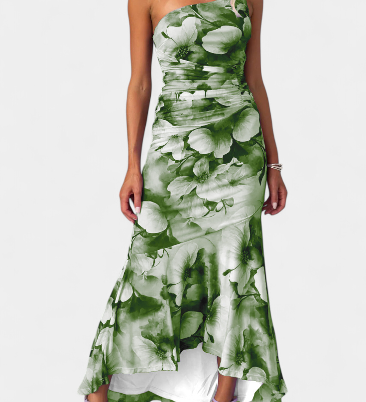 Abigail Μακρυμάνικο Φλοράλ Φόρεμα