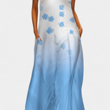 Enna Πολύχρωμο Αμάνικο Φόρεμα με Λαιμόκοψη V