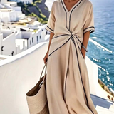 Mila | Κομψό φόρεμα με κολακευτική μέση και εορταστική κομψότητα