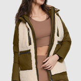 Irene - Φλις πουπουλένιο μπουφάν (Fleece Down Puffer)