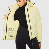 Beth - Κοντό ισοθερμικό πουπουλένιο μπουφάν Aurora (Aurora Cropped Thermal Down Puffer Jacket)