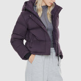 Beth - Κοντό ισοθερμικό πουπουλένιο μπουφάν Aurora (Aurora Cropped Thermal Down Puffer Jacket)