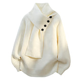 Aurelia πλεκτό με λαιμό σαν κασκόλ