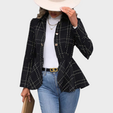 Dayana | Κομψό Σακάκι με Ρίγες