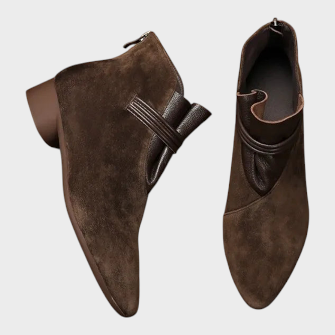 Ivana | Δερμάτινα Μποτάκια