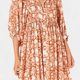 Φόρεμα Μίνι Daniela Boho Λουλουδάτο