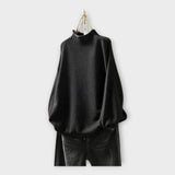 Πλεκτό Πουλόβερ με Ψηλό Γιακά