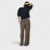 Τζούλια - Ριγέ Πτυσσόμενο Παντελόνι