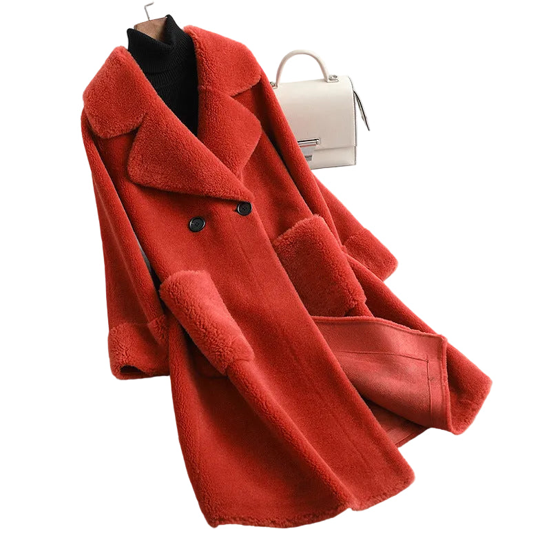 Haley | Παλτό Como από Τεχνητή Προβιά (Como Faux Shearling Coat)