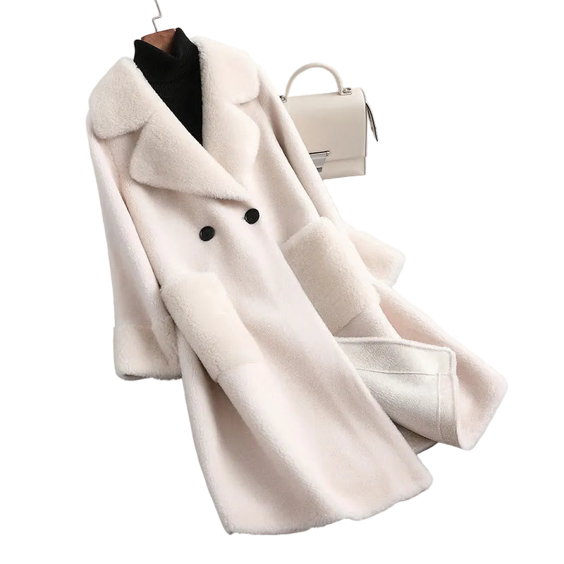 Haley | Παλτό Como από Τεχνητή Προβιά (Como Faux Shearling Coat)