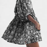 Φόρεμα Μίνι Daniela Boho Λουλουδάτο