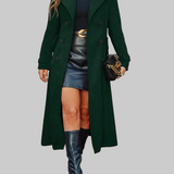 Mila διπλόφαρδο μάλλινο παλτό