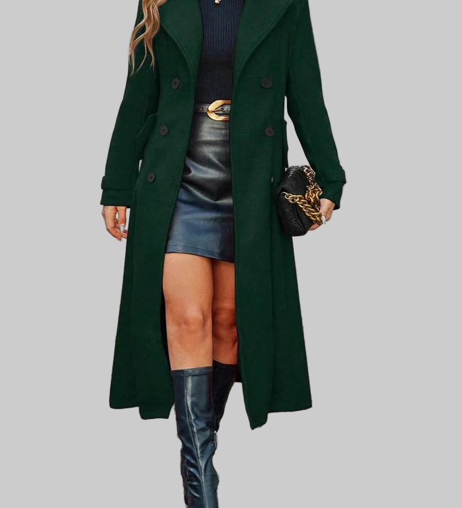 Mila διπλόφαρδο μάλλινο παλτό