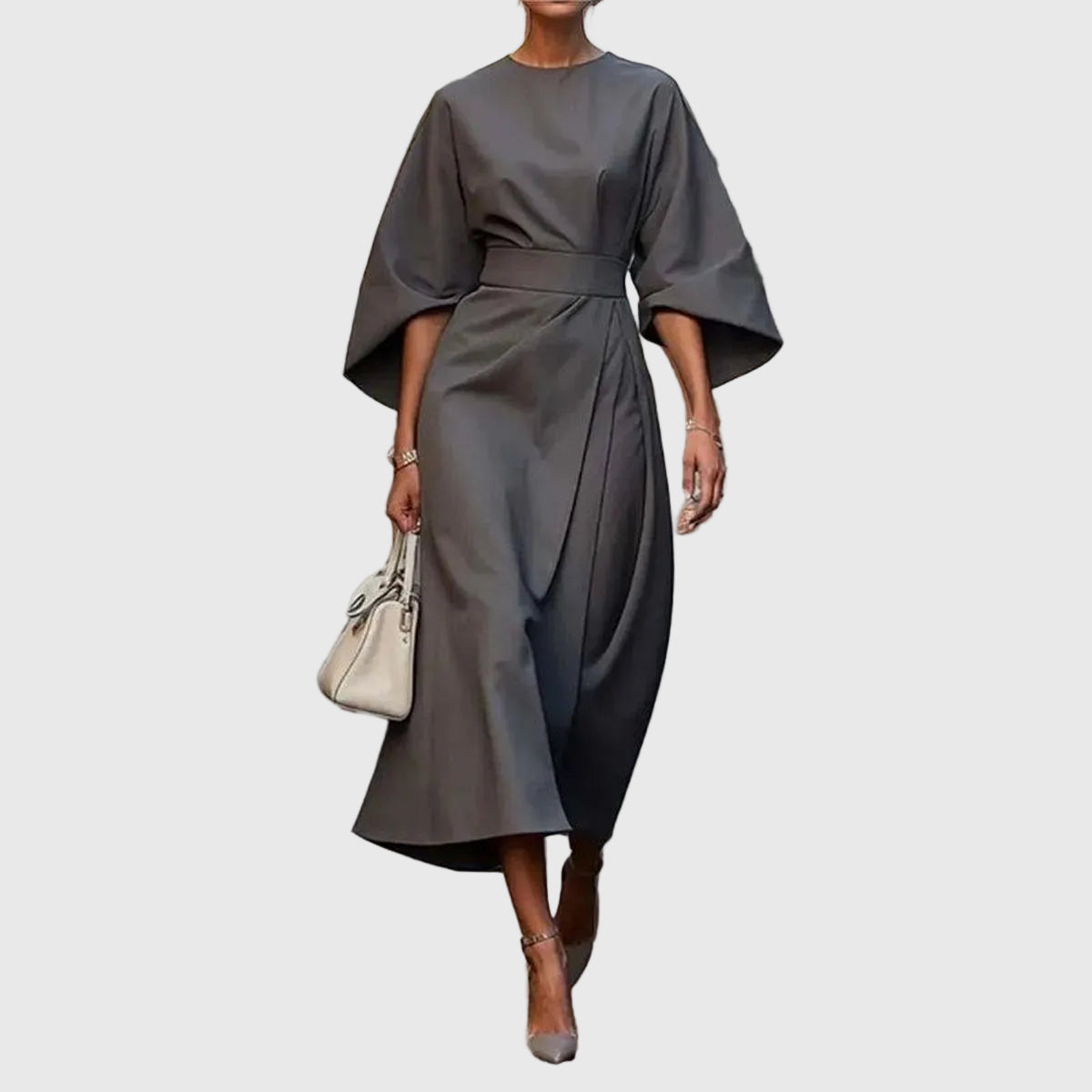 Ραφαέλα - Μαξι φόρεμα με μανίκια κιμόνο