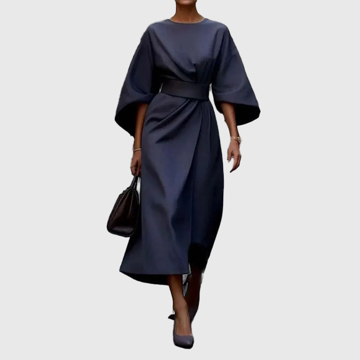 Ραφαέλα - Μαξι φόρεμα με μανίκια κιμόνο