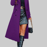 Mila διπλόφαρδο μάλλινο παλτό