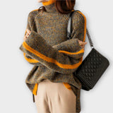 Breseis - Vintage ψηλός λαιμός πουλόβερ