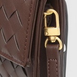 Melanie Τσάντα Clutch με Χρυσή Λεπτομέρεια Κόμπου