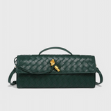 Melanie Τσάντα Clutch με Χρυσή Λεπτομέρεια Κόμπου