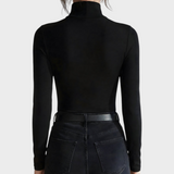 Elisha | Διαφανής Γιακάς Τούλπα Μακρυμάνικο Τοπ