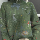 Aimélie – Ζεστό και κομψό πουλόβερ με ζιβάγκο