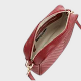 Ayla | Τσάντα Χιαστί από Ιταλική Δερμάτινη Επένδυση