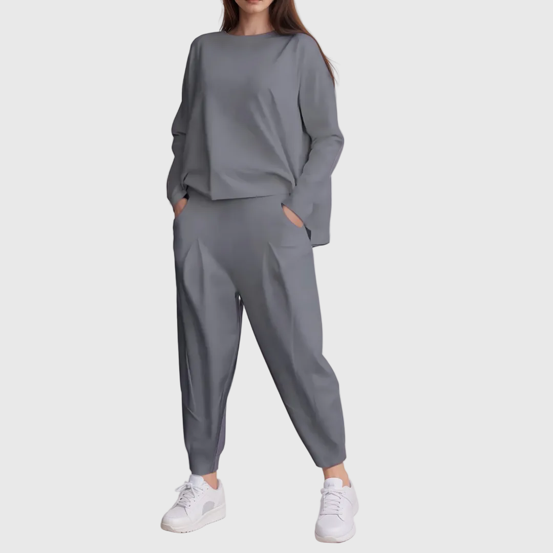 Βασιλική | Άνετο Σετ 2 Τεμαχίων από Βαμβάκι για Γυναίκες