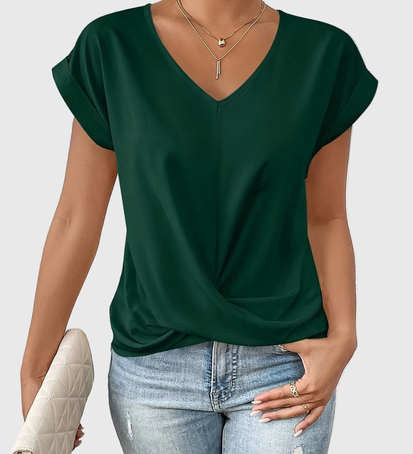 Ελένη – Μπλούζα με V λαιμόκοψη