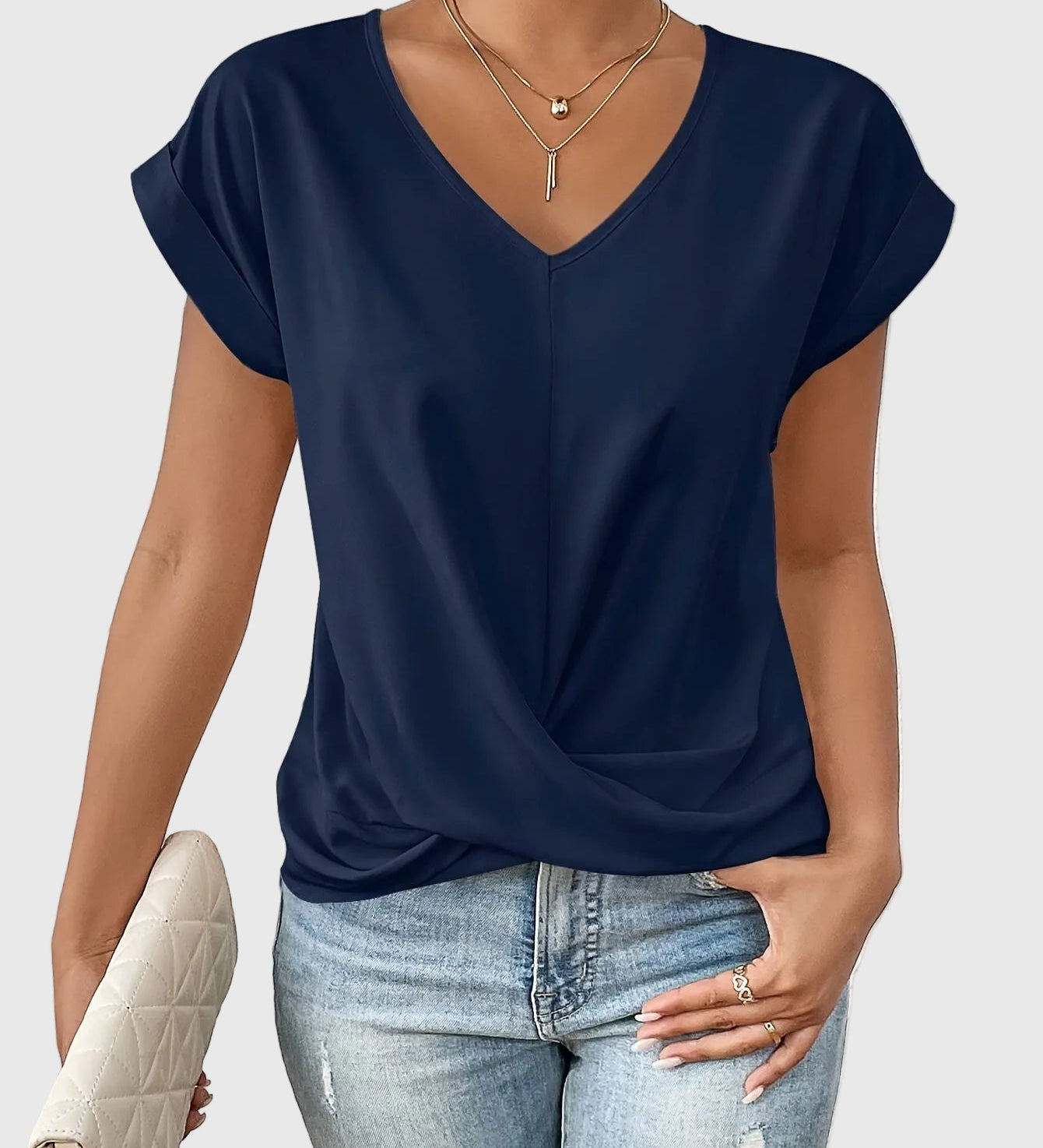Ελένη – Μπλούζα με V λαιμόκοψη