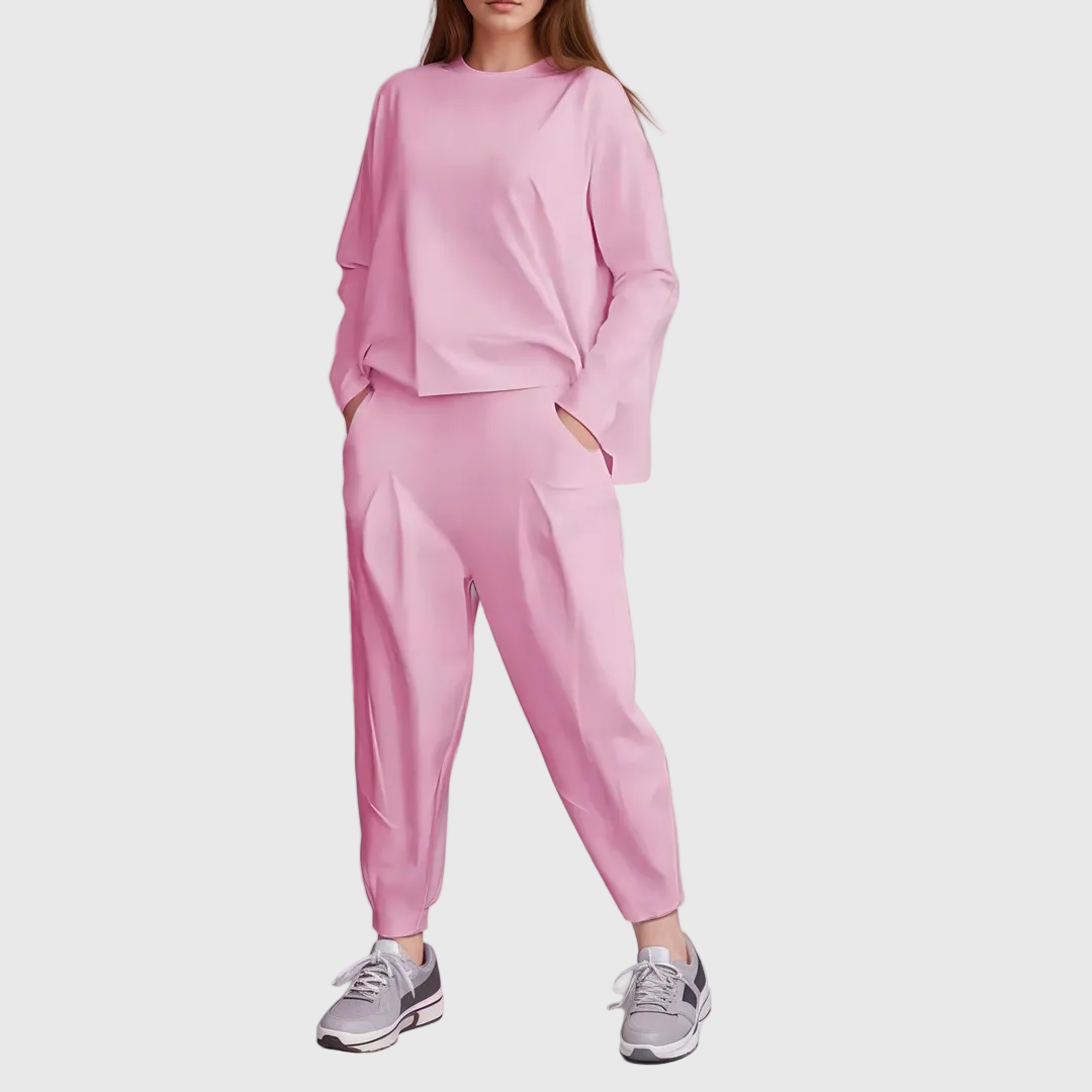 Βασιλική | Άνετο Σετ 2 Τεμαχίων από Βαμβάκι για Γυναίκες