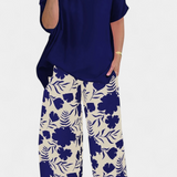 Aivy Φλοράλ Σετ Δύο Τεμαχίων με Χαλαρή Αίσθηση