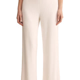 Megan | Παντελόνι Dawn από Μεταξένιο Ριμπ Ύφασμα με Σούρες (Dawn Smocked Silky Rib Pant)